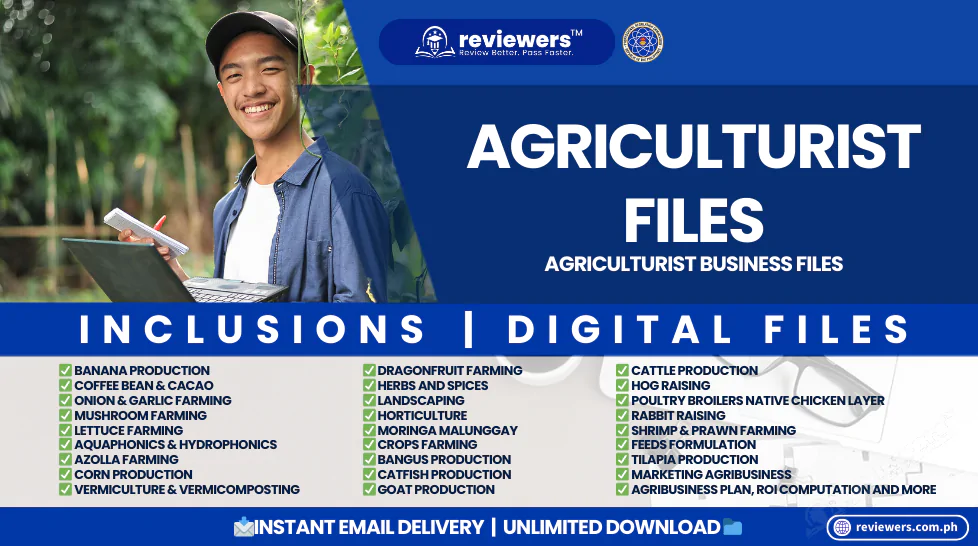 Agriculturist (Business List) Licensure Reviewer