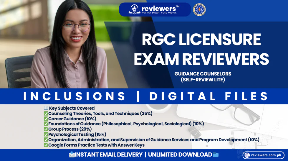 Guidance Counselor Reviewers - Self-Review LITE