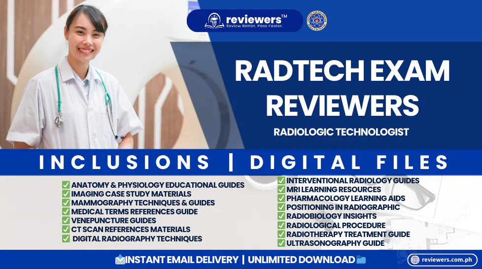Radiologic Technologist Licensure Exam (RTLE) Reviewer
