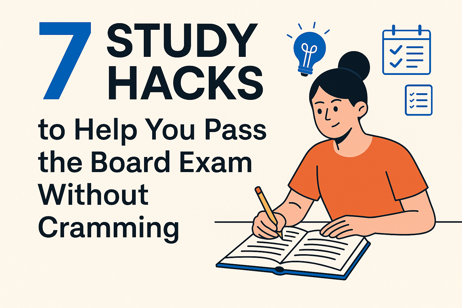 7 Study Hacks to Help You Pass the Board Exam Without Cramming
